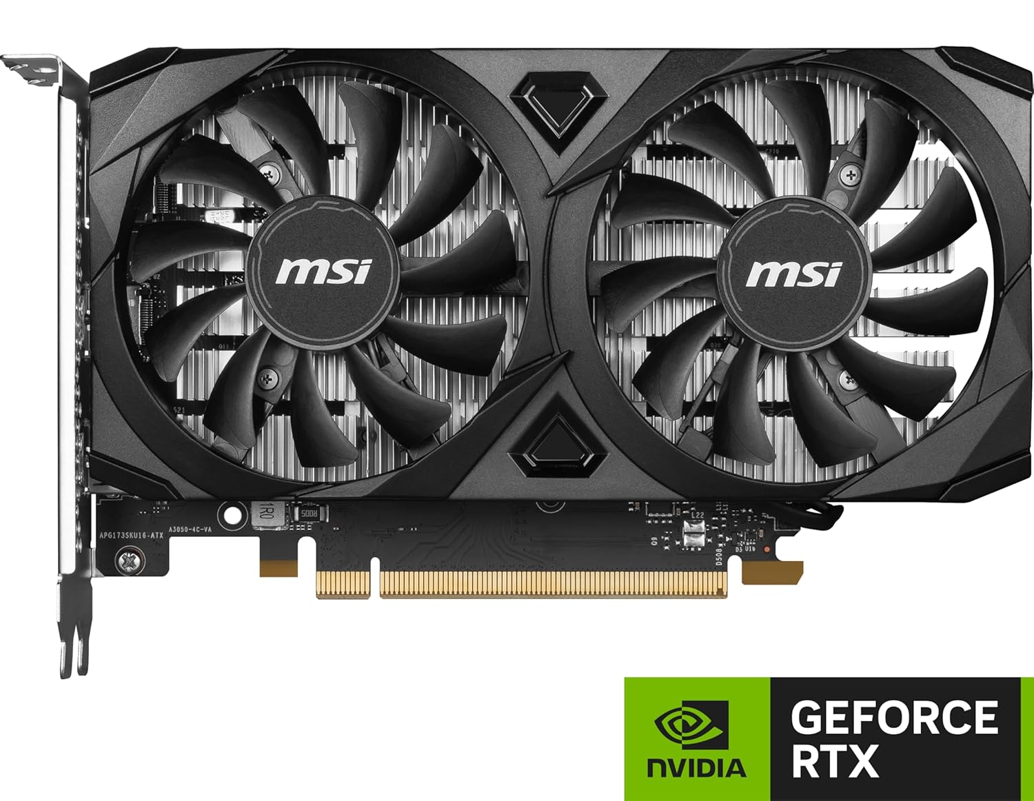 MSI GeForce RTX 3050 Ventus 2X E 6G OC PCI_E Graphic Card