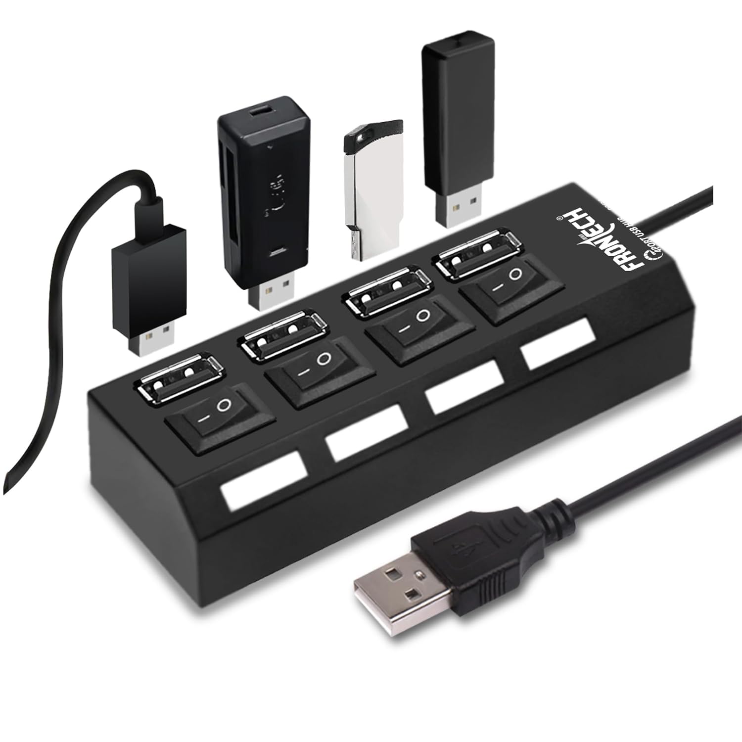 Frontech 4-Port USB Hub NC 0033
