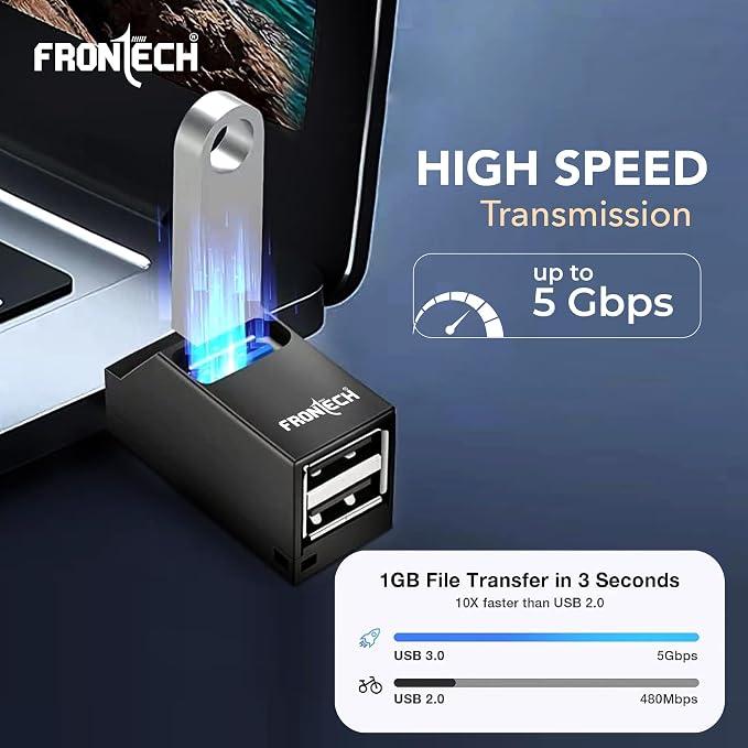 Frontech USB Hub High-Speed USB 3.0 & 2.0