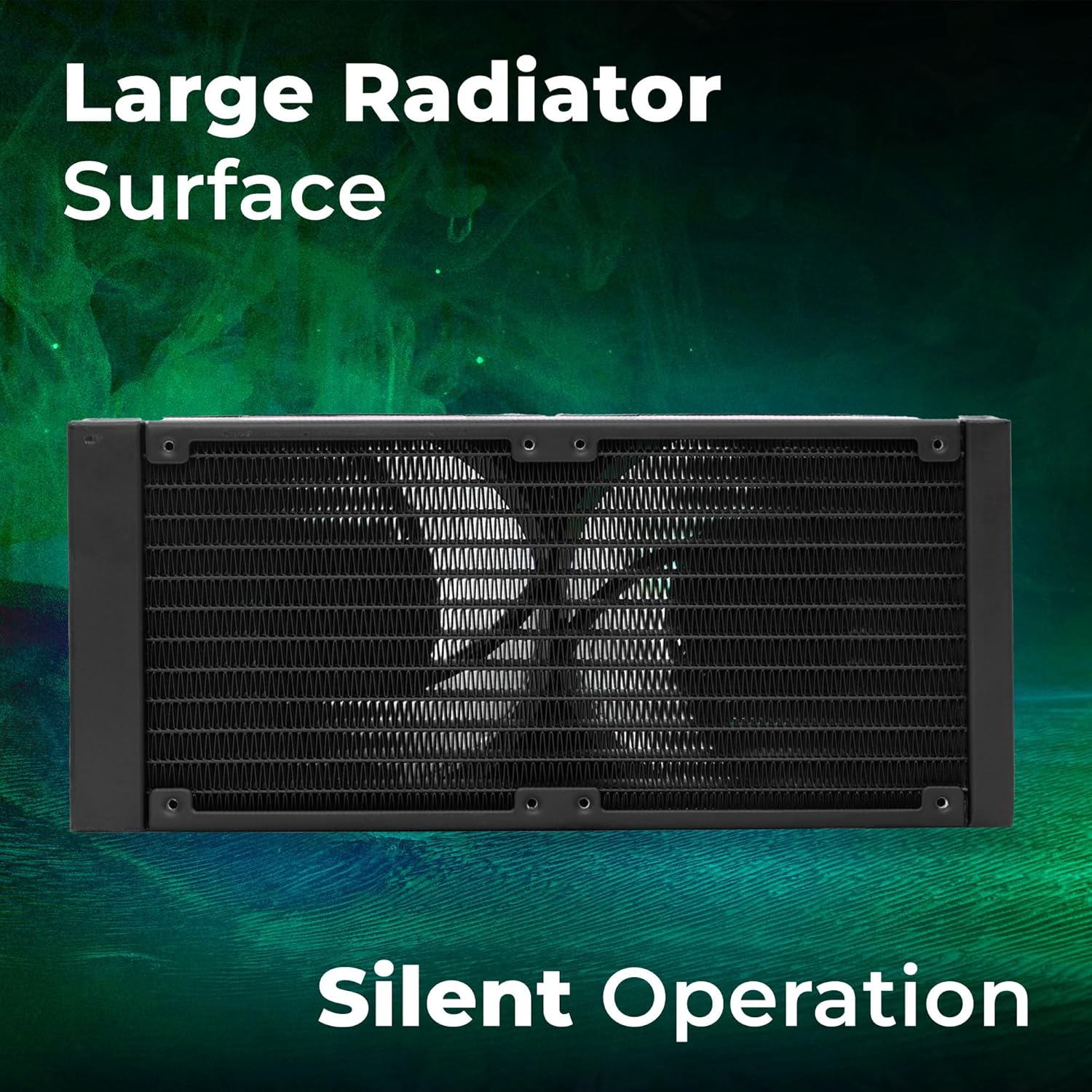 Zebronics ZEB-AIO240VB/W AIO cooling fan features a 240mm radiator, ARGB fans, anti-leak design