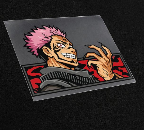 Anime Vibes Premium Combo Pack – 2 Piece Anime Sticker Set