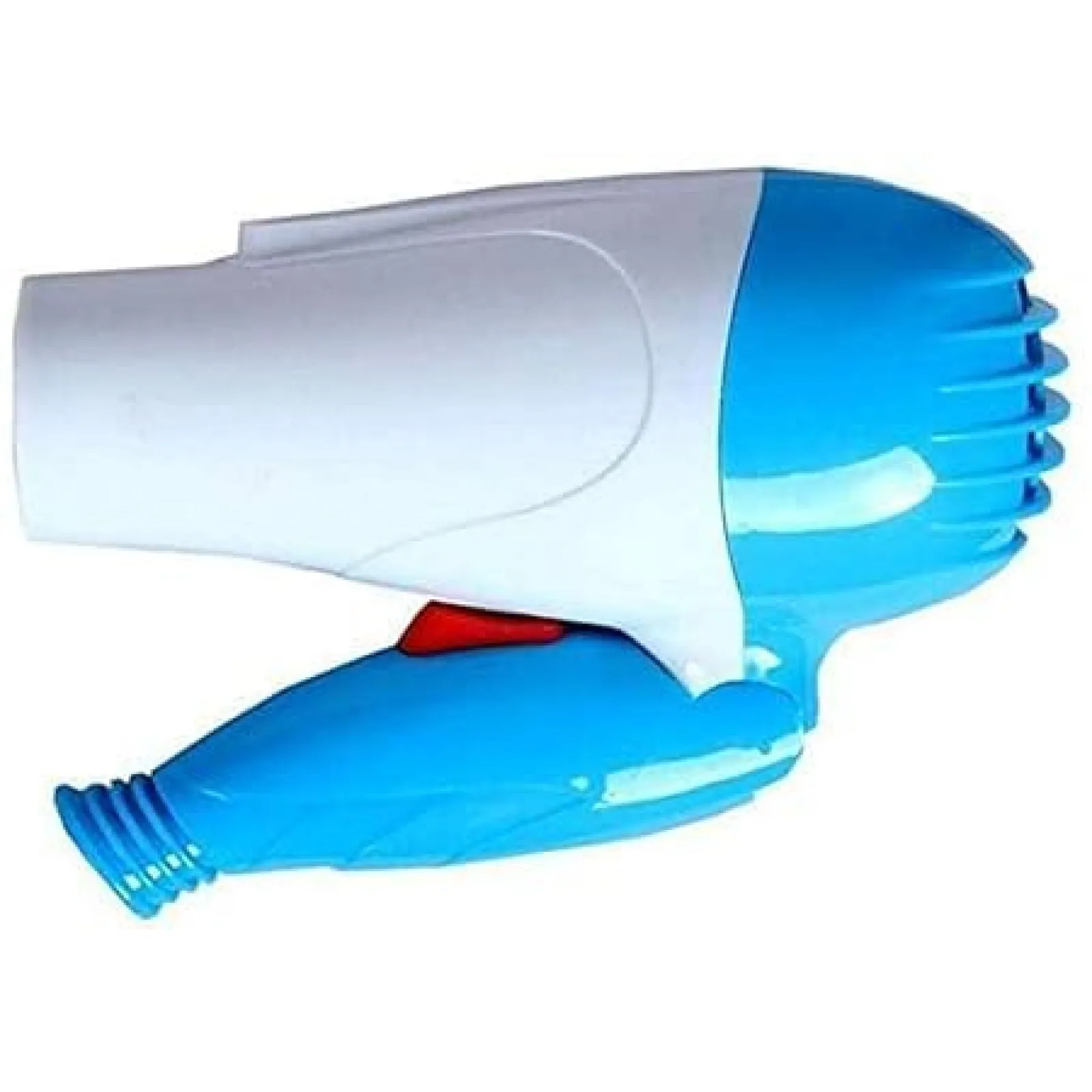 Nova NV‑1290 Foldable Hair Dryer 1000W Travel‑Friendly 2‑Speed Compact Hair Dryer for Men Women Blue Fast Drying Lightweight