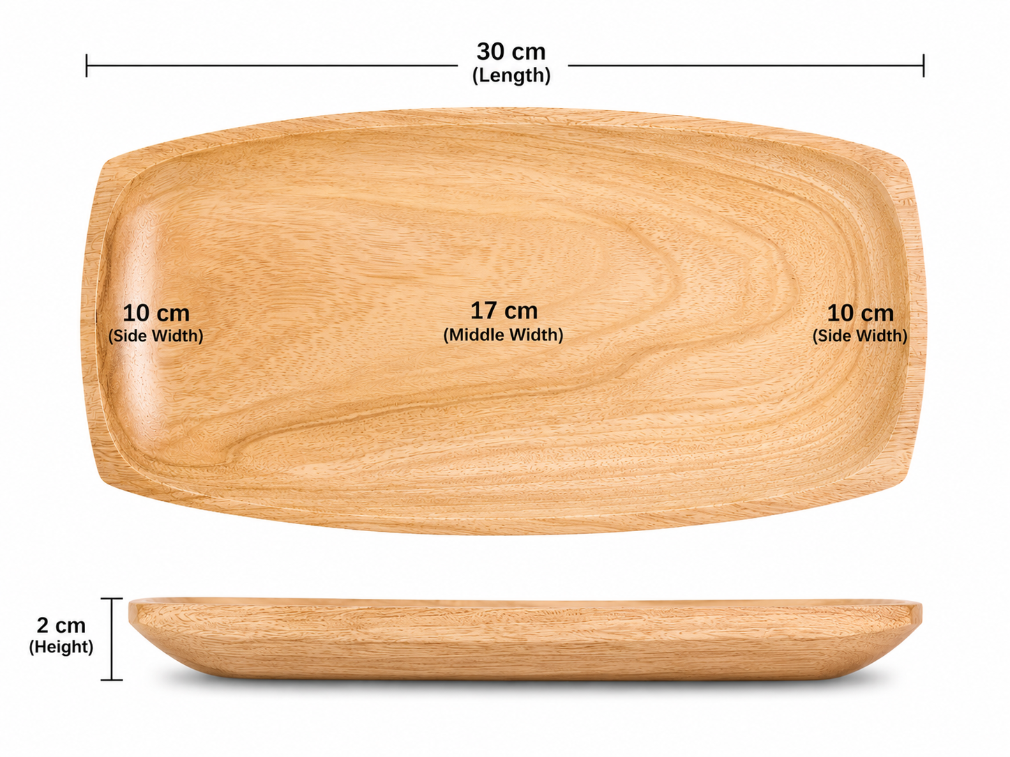 WOODEN VIP TRAY