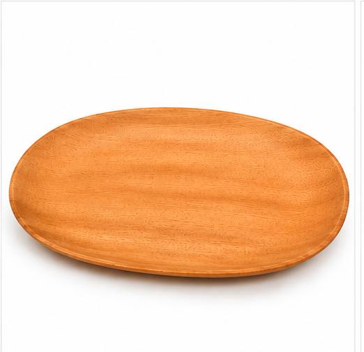 Wooden Oval Serving Tray