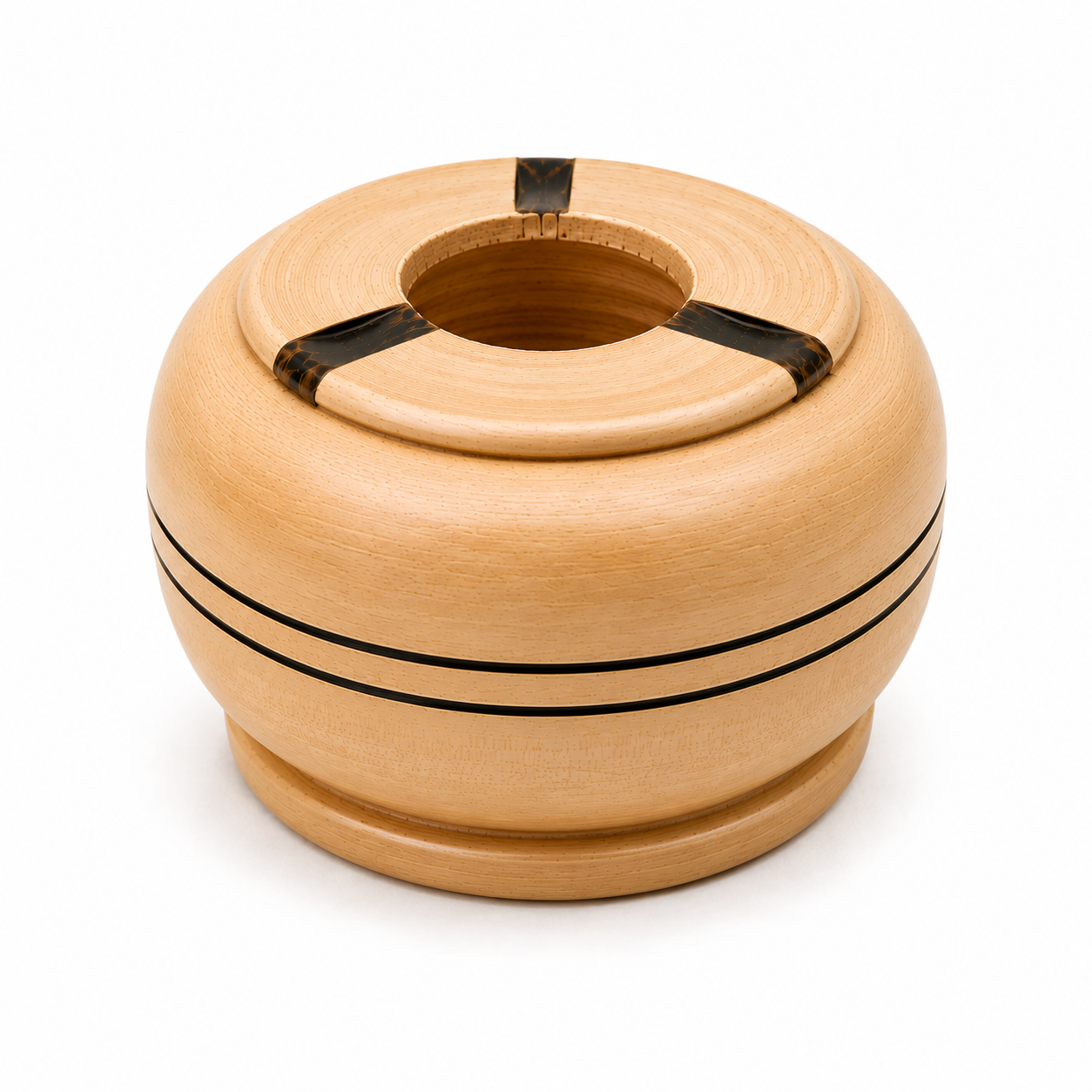 Wooden Cigarette Ash Tray