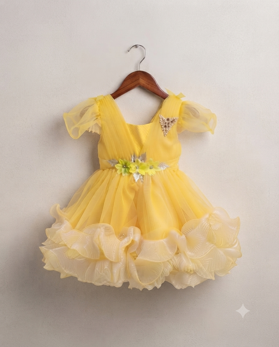 Bright Yellow Tulle Part