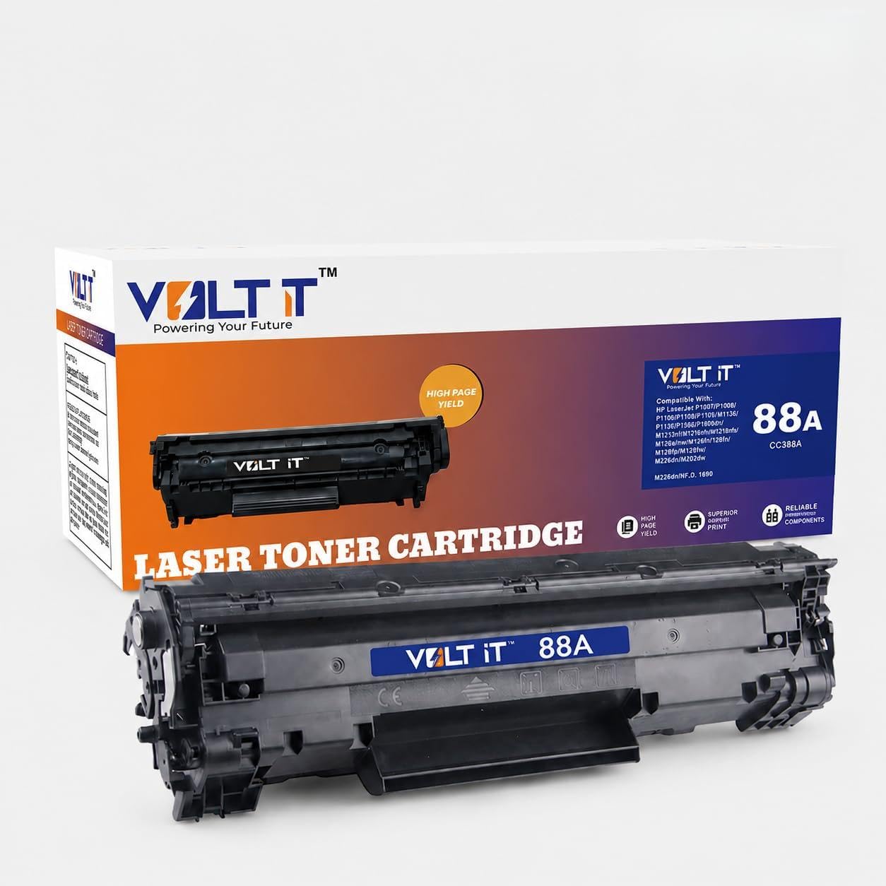 Laser Toner Cartridge 388A / 88A Printer Toner Cartridge