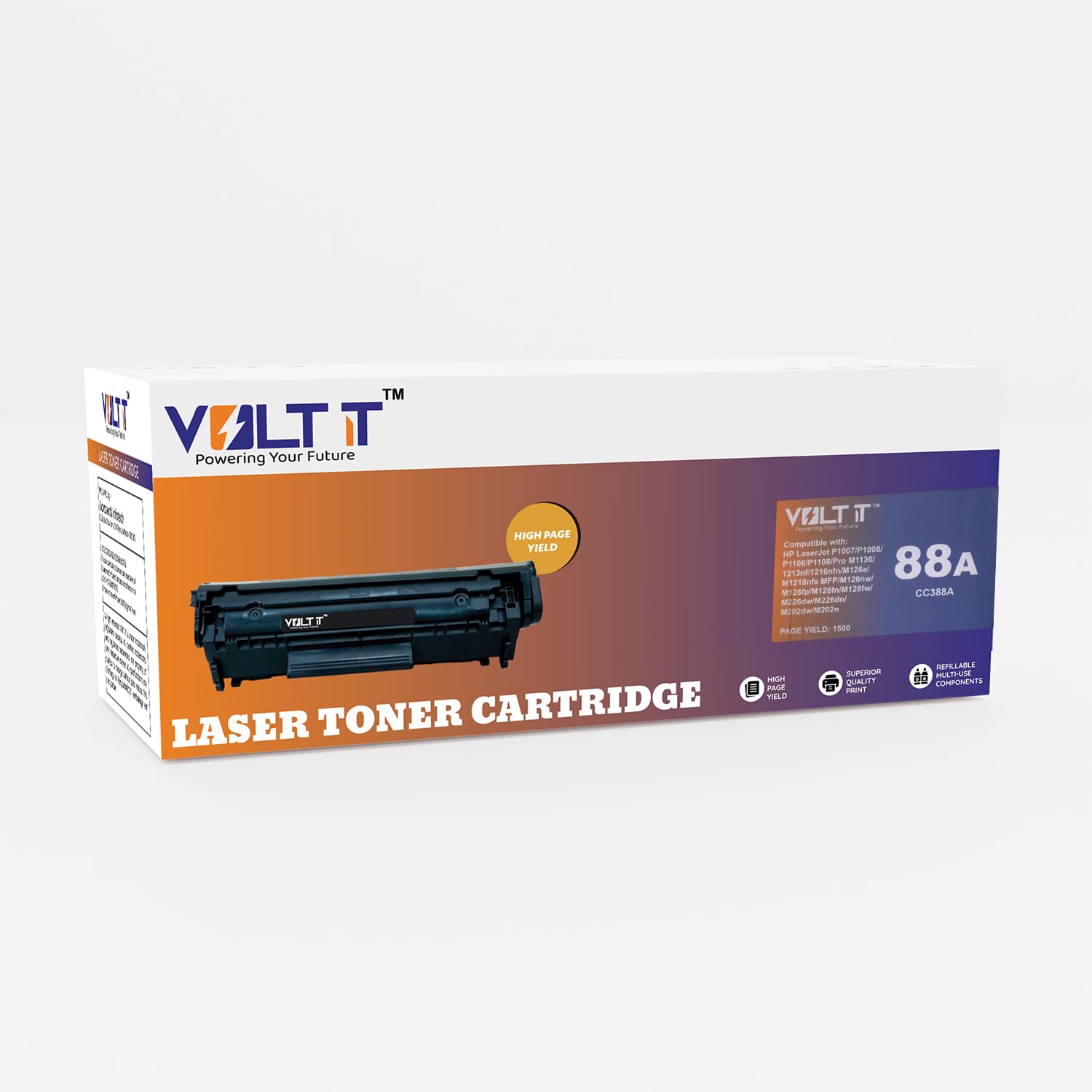 Laser Toner Cartridge 388A / 88A Printer Toner Cartridge