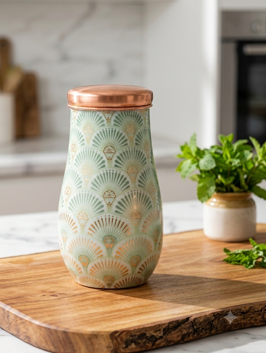Pure copper Lota with lead