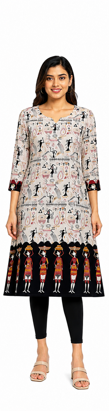 Leadis Worli Printed Kurti