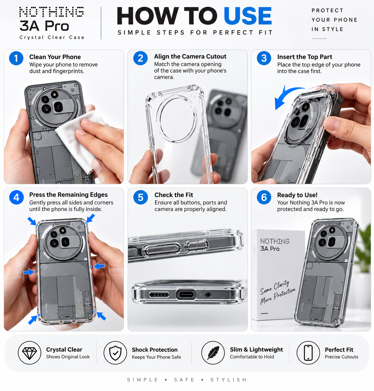 NOTHING 3A PRO Mobile cover