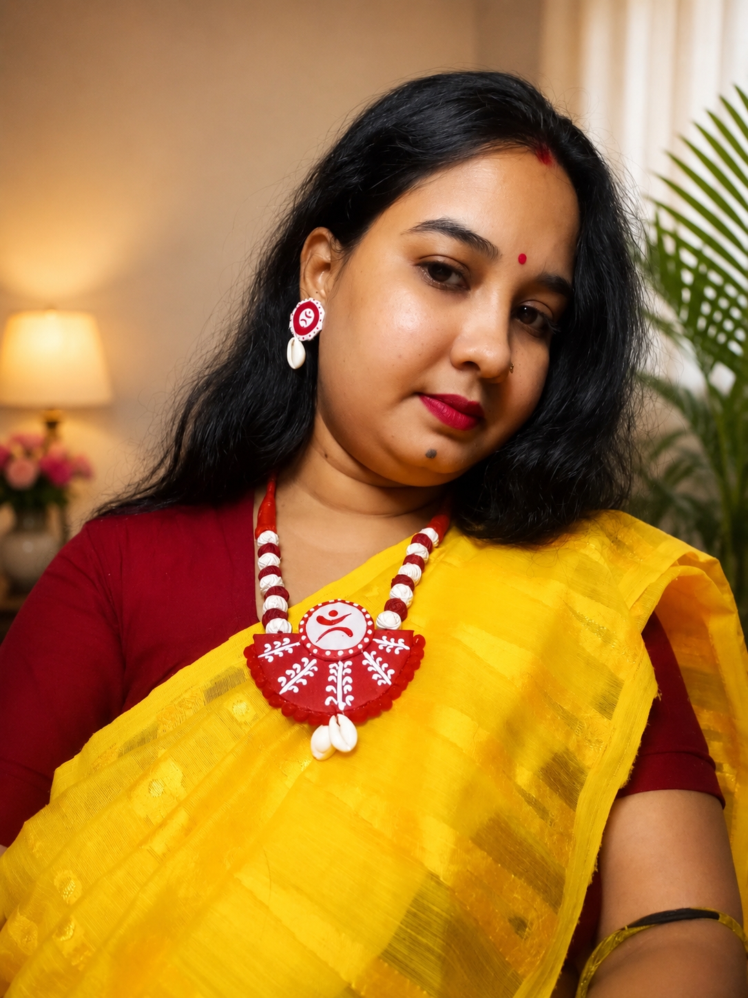 Handmade febric jewellery