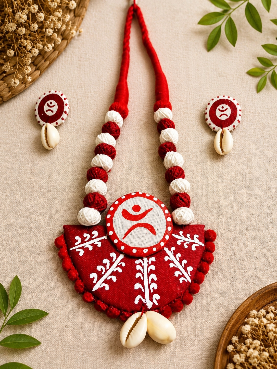 Handmade febric jewellery