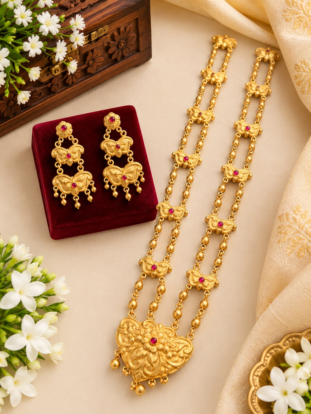 Gold plated jewellery