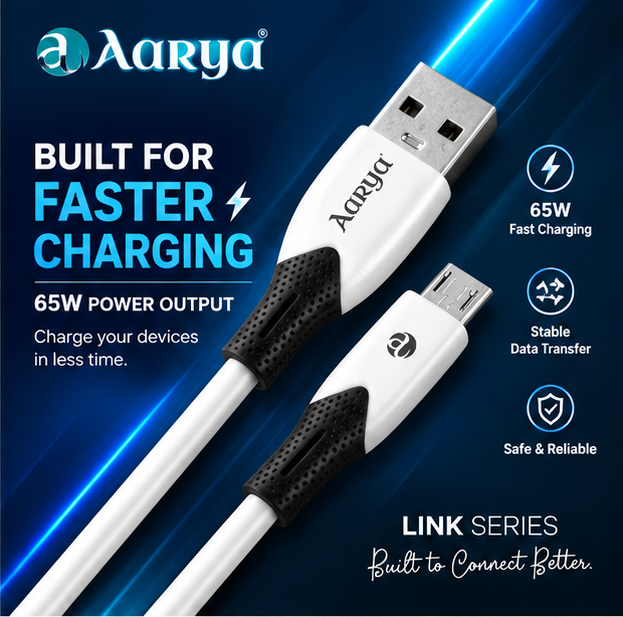 65W TYPE C Data Cable (Fast Charging)