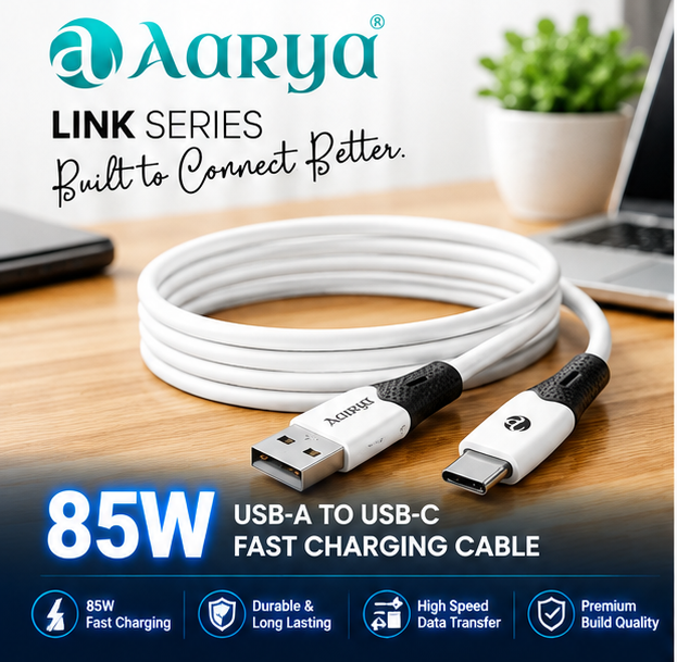 85W TYPE C Data Cable (Fast Charging)