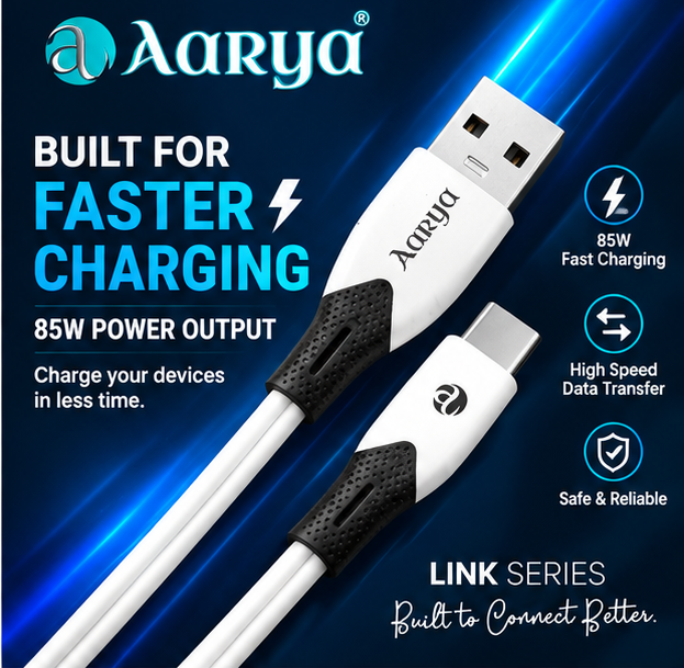 85W TYPE C Data Cable (Fast Charging)