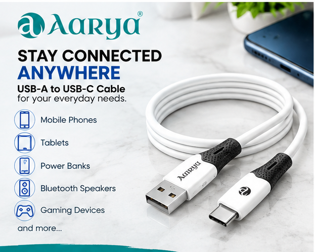 85W TYPE C Data Cable (Fast Charging)