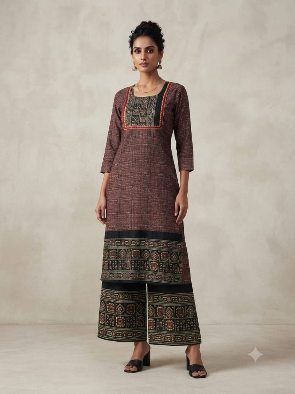 Women printed cotton kurti