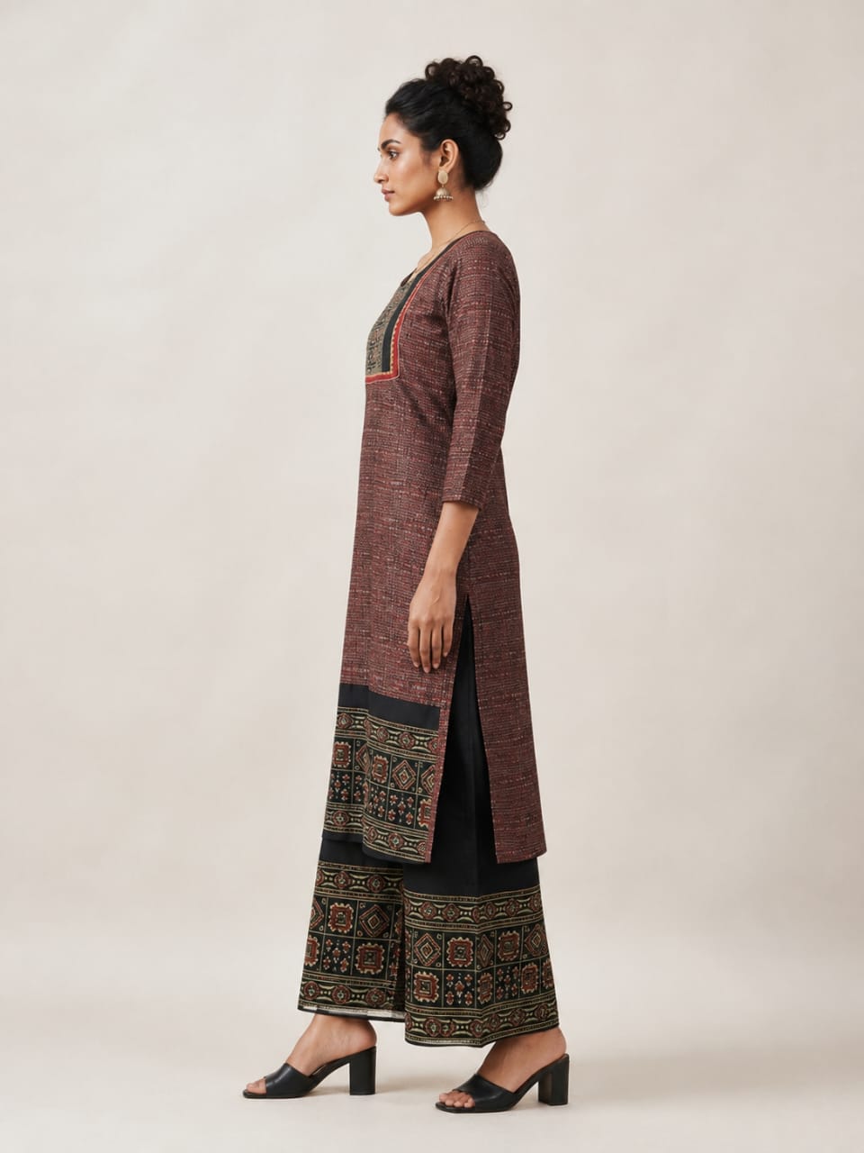 Women printed cotton kurti