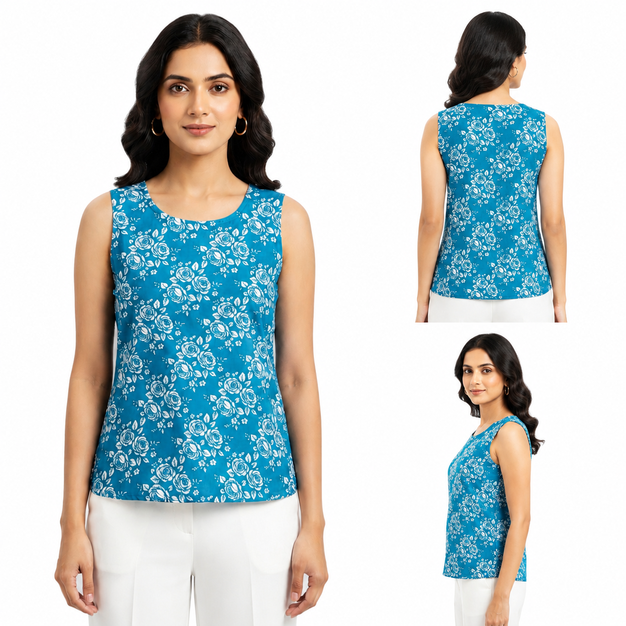 Women printed cotton kurti