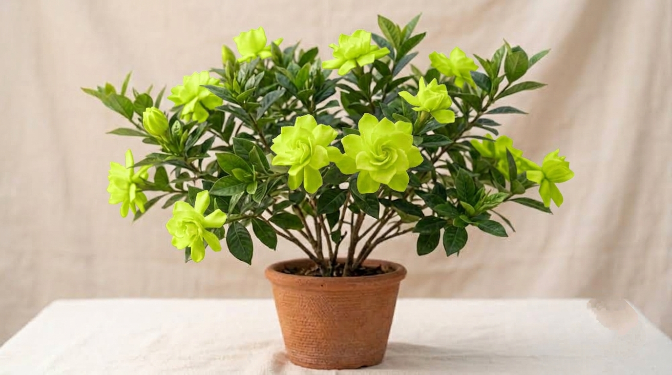 Gardenia Gondhoraj Live Flower Plant | Beautiful Easy Care Garden Plant | for Home Decor