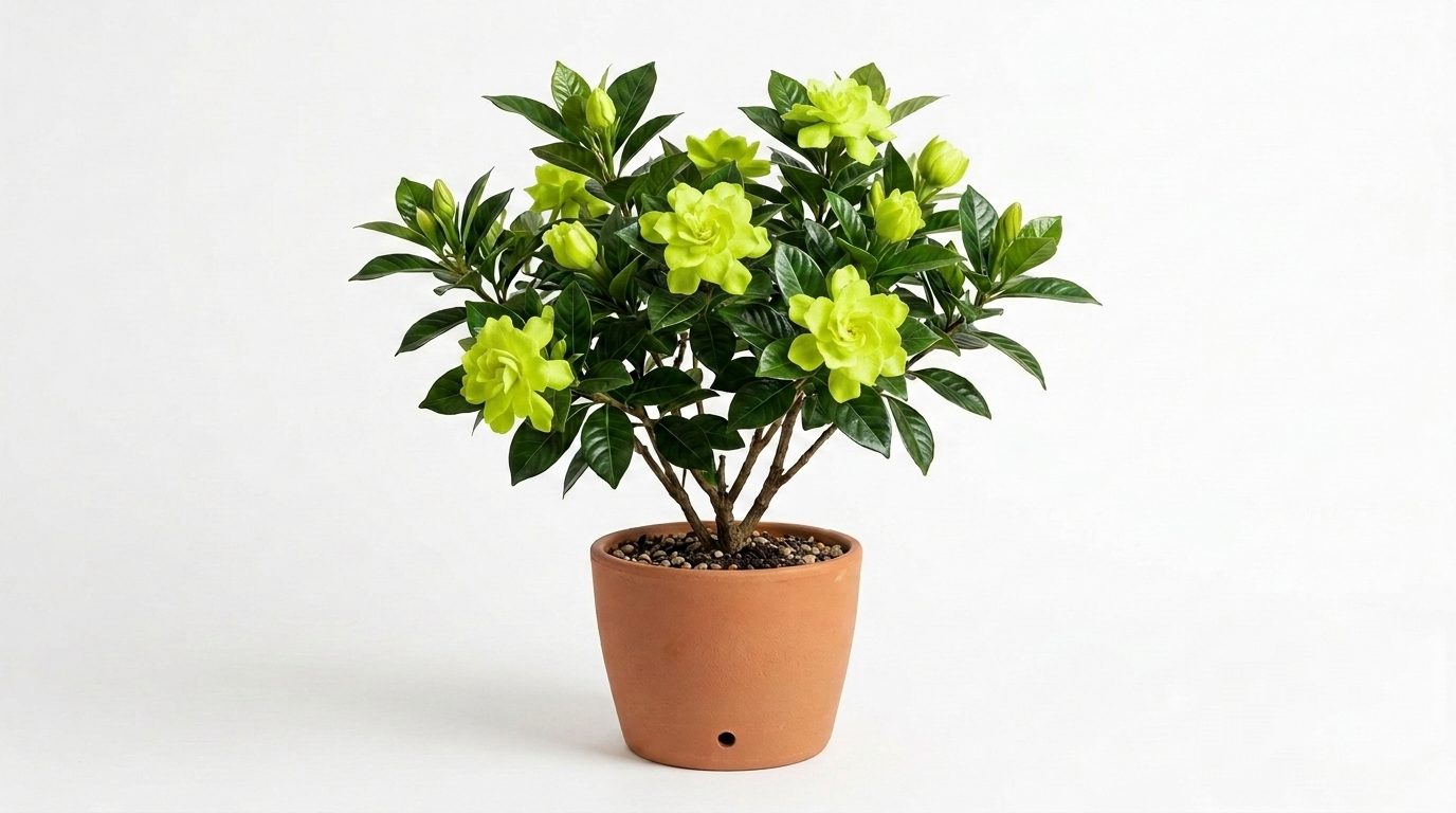 Gardenia Gondhoraj Live Flower Plant | Beautiful Easy Care Garden Plant | for Home Decor