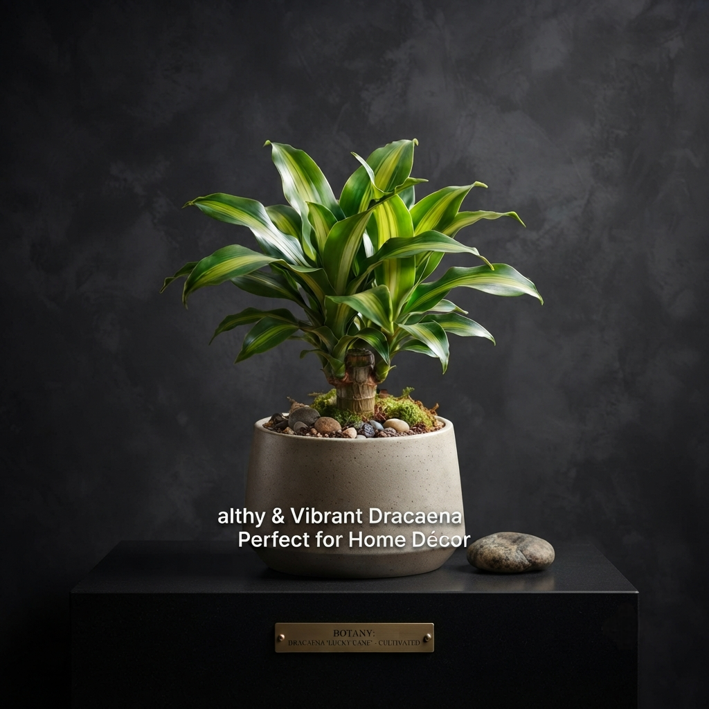 Original Brazilian Lucky Wood Plant - Live Indoor Air Purifying Plant for Home & Office