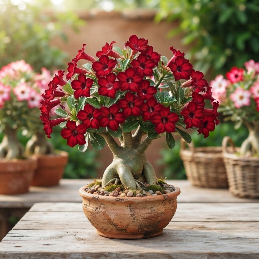 Green Nursery Adenium (Desert Rose) Indoor/Outdoor Live Plant