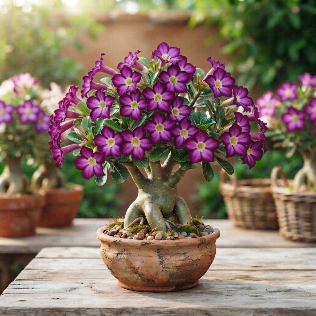 Green Nursery Adenium (Desert Rose) Indoor/Outdoor Live Plant